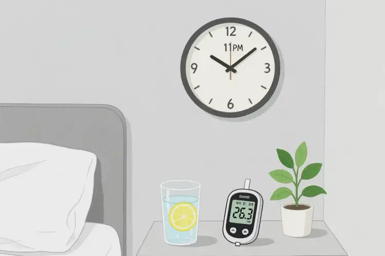 年輕人睡前血糖26(圖1)