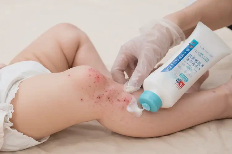 嬰幼兒大腿上長濕疹能夠徹底治愈嗎(圖3)