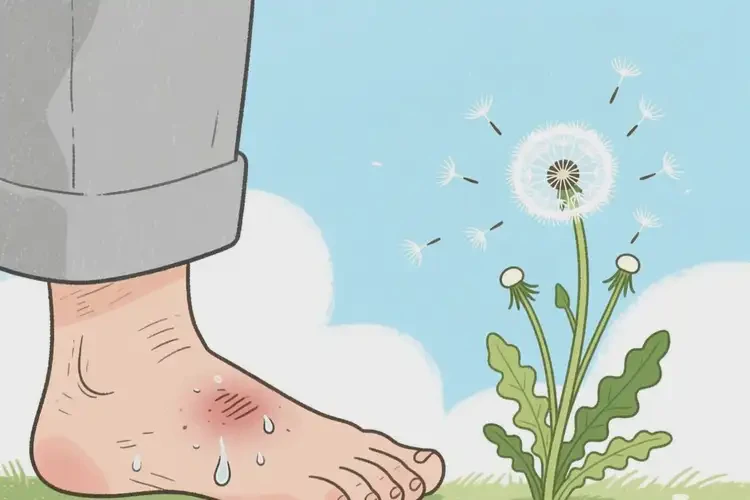 老人腳上容易起濕疹不管它會自己痊愈嗎(圖2)