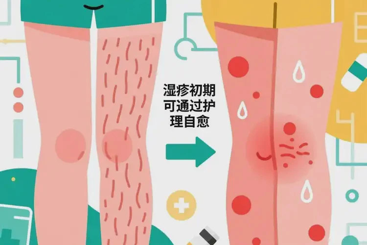 男生大腿上經(jīng)常長濕疹能徹底自愈嗎(圖2)