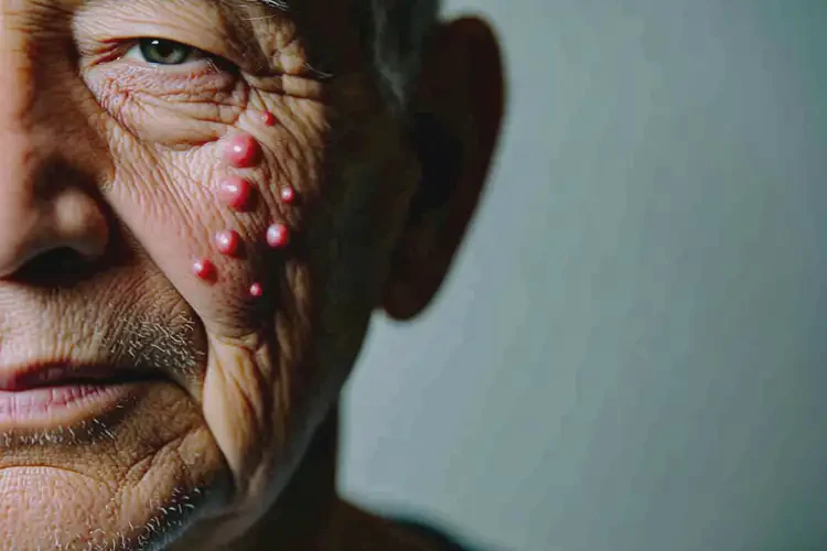 老人臉上容易起濕疹不管它會自己自愈嗎(圖3)