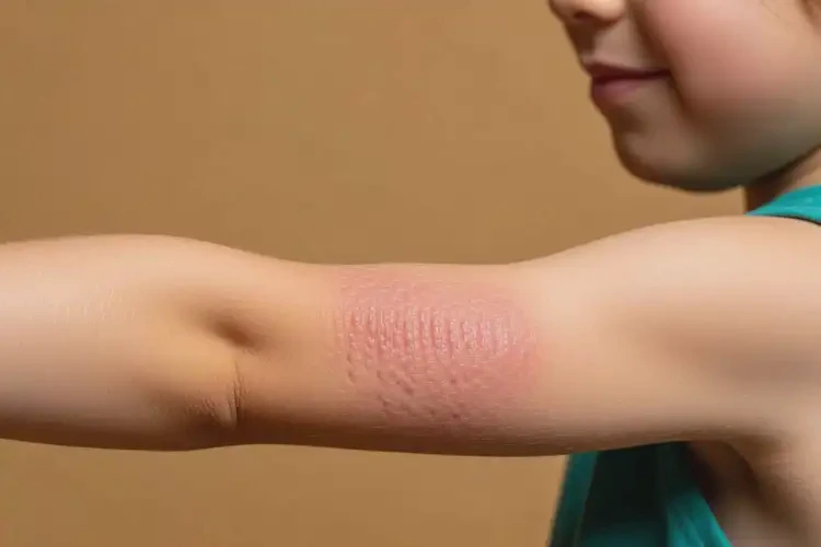 小孩手臂容易長濕疹不管它會自己好嗎(圖2)