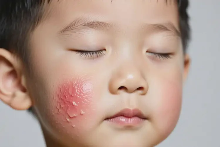 小孩臉上有濕疹能靠自己自愈嗎(圖3)