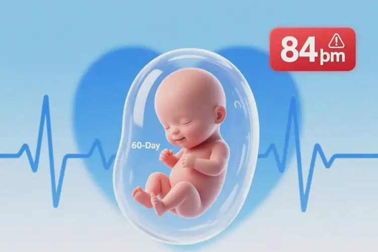 懷孕60天胎心84正常嗎(圖1)