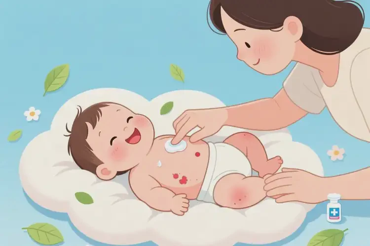 幼兒肚子經(jīng)常長濕疹能夠徹底治愈嗎(圖4)
