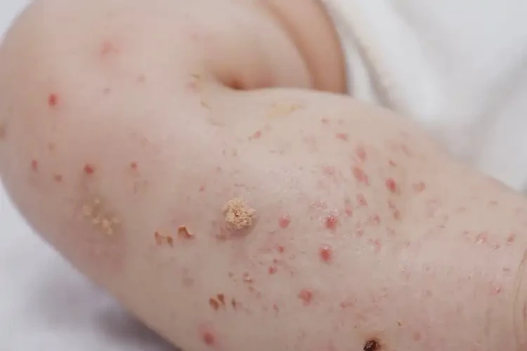 嬰幼兒四肢出現(xiàn)濕疹能夠徹底治愈嗎(圖4)