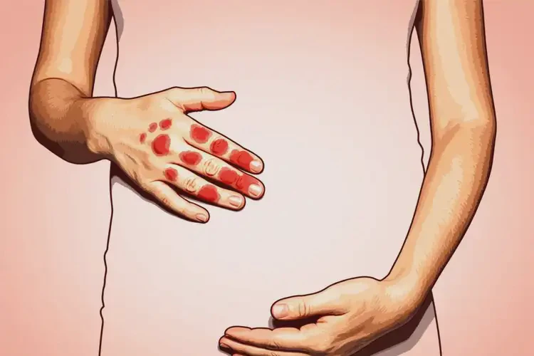 孕婦手上經(jīng)常起濕疹不管它會(huì)自己自愈嗎(圖4)