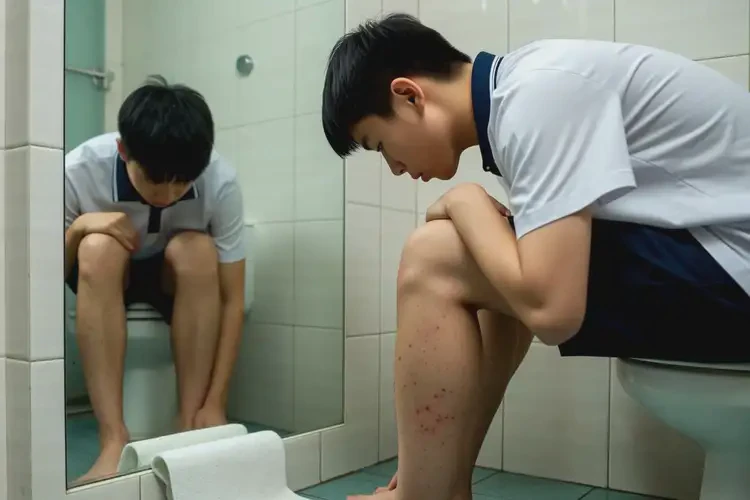 中学生四肢出湿疹不管它会自己痊愈吗(图2)