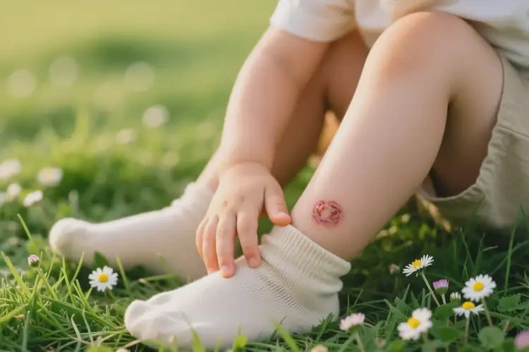 小孩腳上經(jīng)常長濕疹可以徹底自愈嗎(圖3)