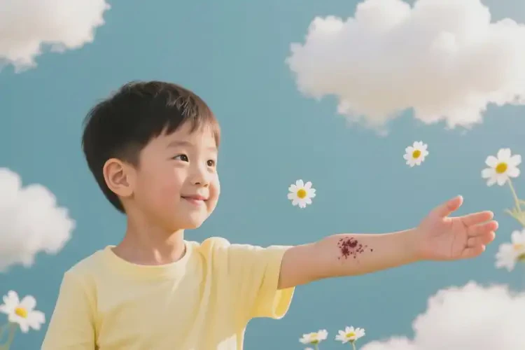 小學(xué)生手臂上容易起濕疹能夠徹底治愈嗎(圖2)