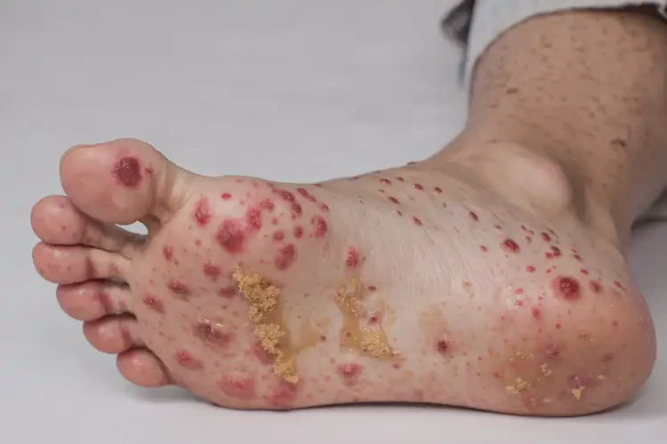 中学生脚上出现湿疹可不可以彻底自愈(图2)