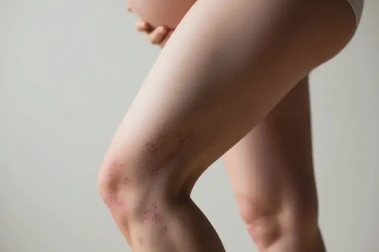 產婦小腿上出濕疹能靠自己自愈嗎(圖1)