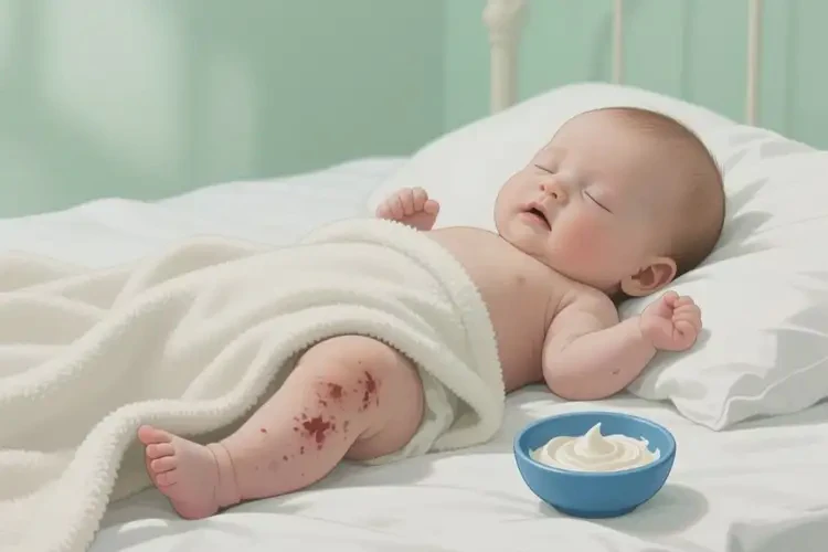 幼兒小腿長(zhǎng)濕疹不管它會(huì)自己痊愈嗎(圖1)