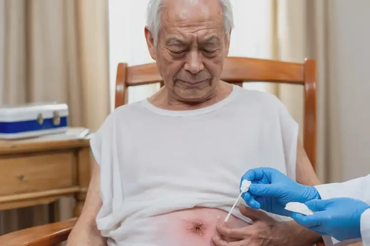 高齡老人肚子起濕疹可不可以徹底自愈(圖2)