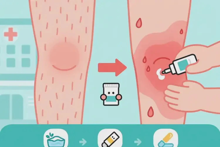 兒童大腿上容易起濕疹能夠徹底治愈嗎(圖4)