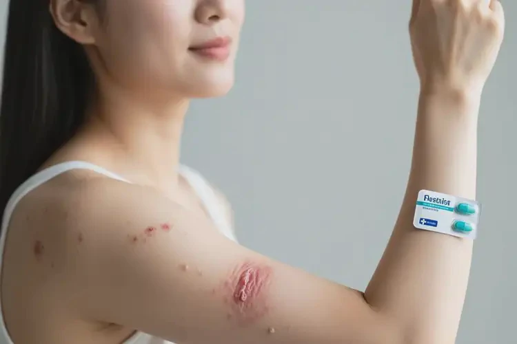 女人身上偶爾起濕疹能不能徹底自愈(圖4)