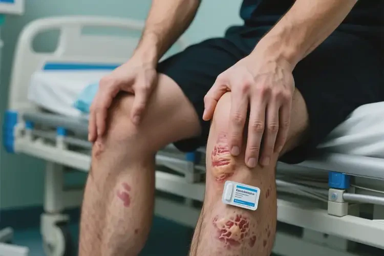 男人四肢起濕疹可以徹底自愈嗎(圖1)