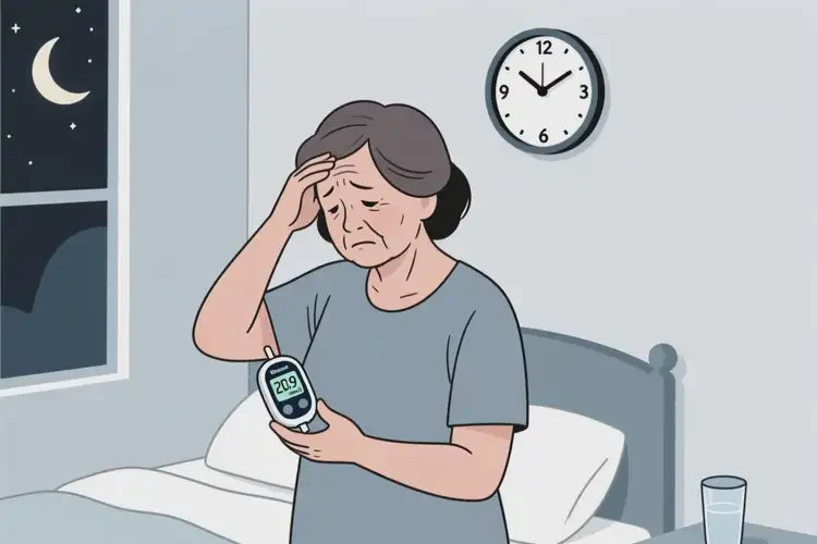 更年期女性晚上血糖20点9是怎么回事(图1)