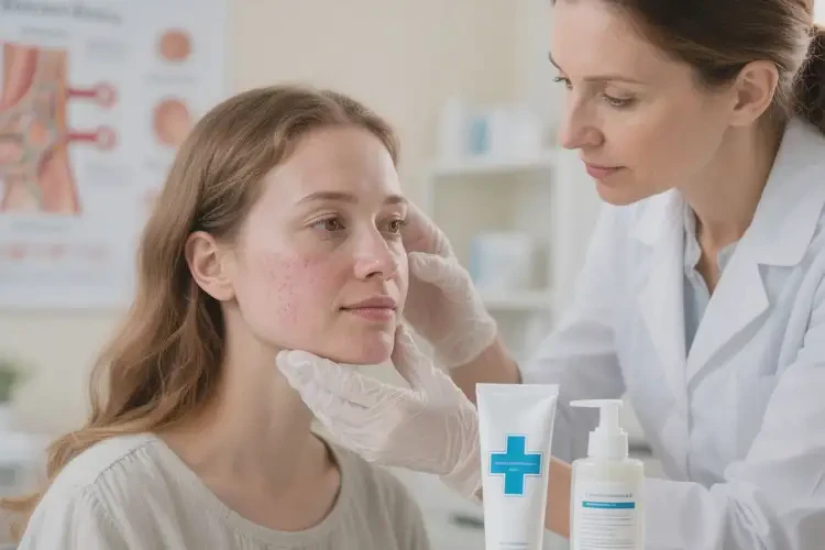 女人臉上出濕疹能不能徹底自愈(圖3)