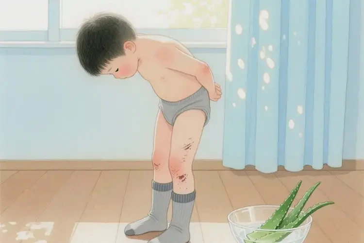 小孩大腿經(jīng)常長濕疹能徹底自愈嗎(圖2)