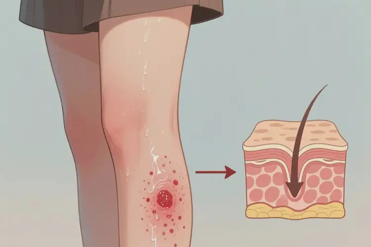 女人小腿起湿疹可以彻底自愈吗(图3)