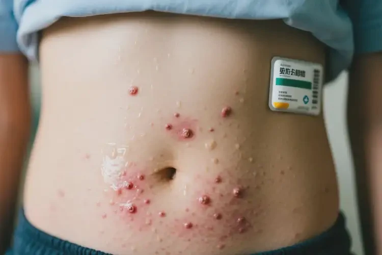 青少年肚子上長濕疹可以徹底自愈嗎(圖4)