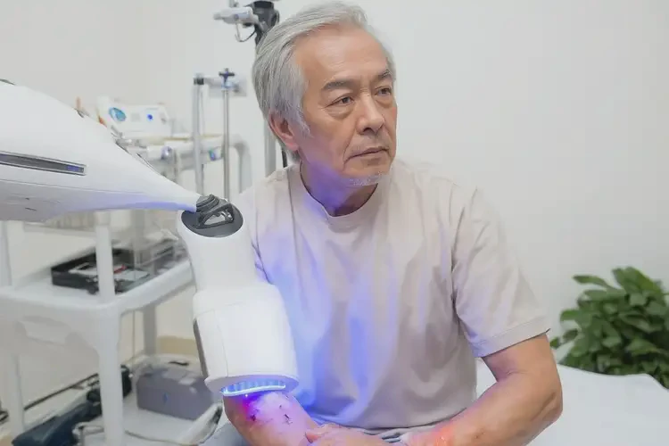 老人大腿有濕疹能夠徹底治愈嗎(圖1)