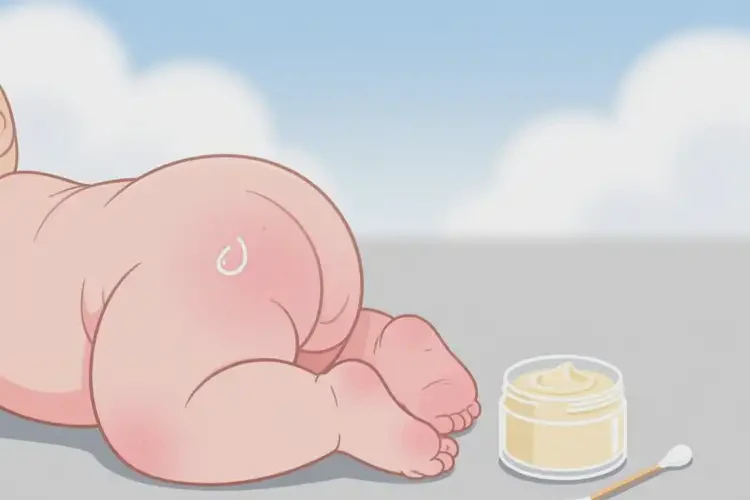 嬰幼兒屁股上容易長濕疹不管它會(huì)自己痊愈嗎(圖3)