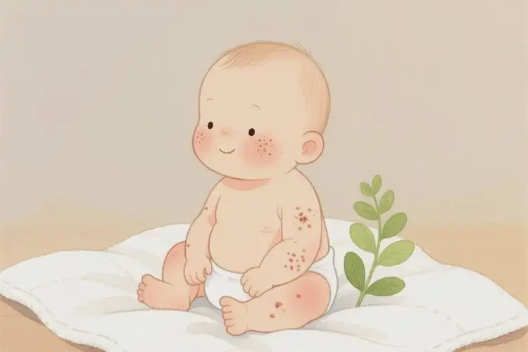 嬰幼兒身上偶爾長濕疹不管它會自己痊愈嗎(圖4)