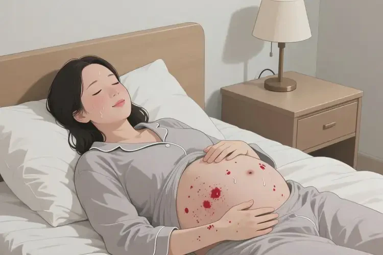 產(chǎn)婦身上經(jīng)常長(zhǎng)濕疹不管它會(huì)自己好嗎(圖3)