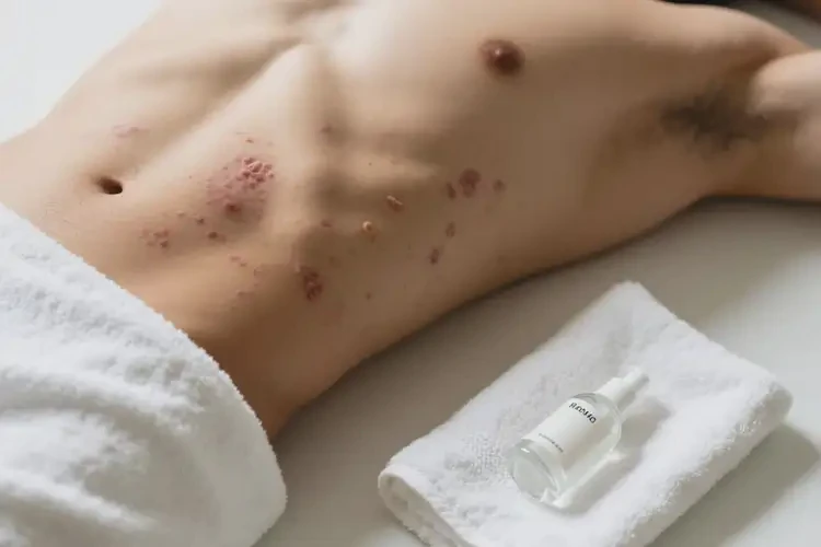 男性肚子經(jīng)常起濕疹能夠徹底治愈嗎(圖1)