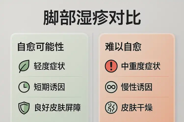 老人腳上經(jīng)常起濕疹不管它會自己好嗎(圖2)
