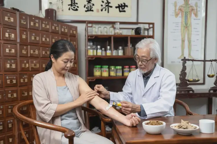 女生臉上出現(xiàn)濕疹不管它會自己痊愈嗎(圖1)