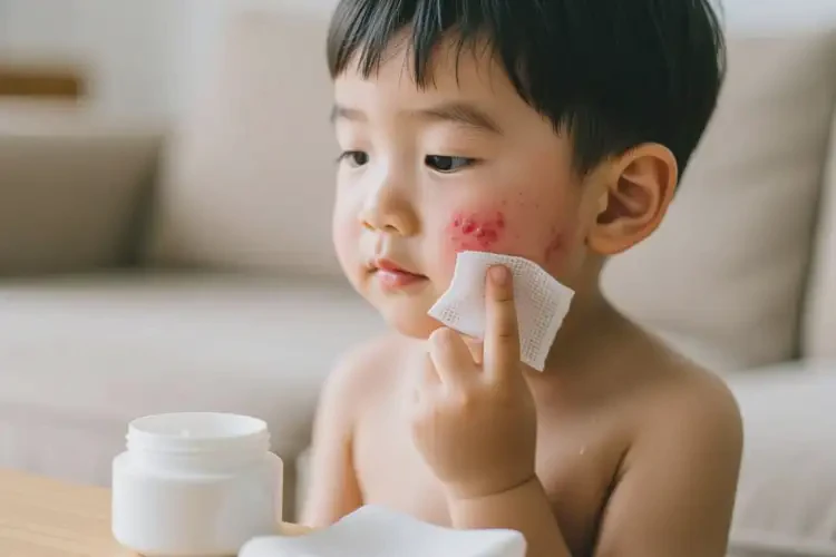 孩子身上經(jīng)常長(zhǎng)濕疹能夠徹底治愈嗎(圖2)