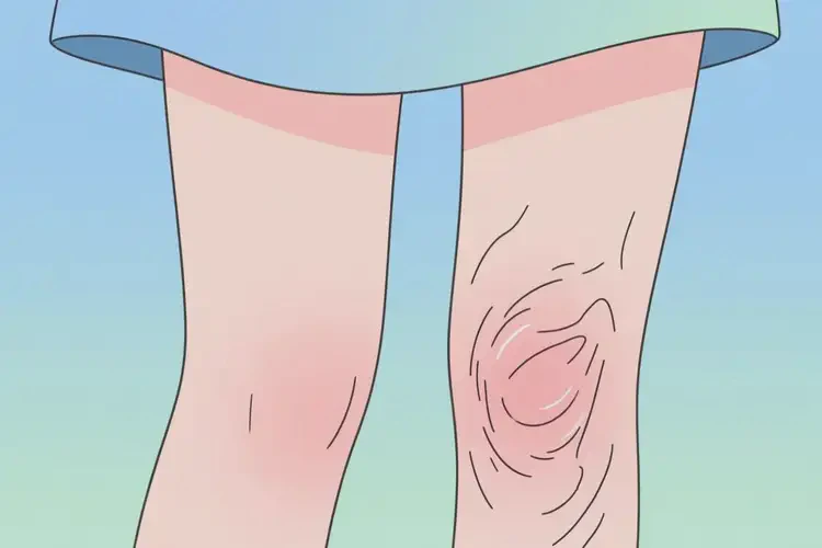 女生大腿上經(jīng)常起濕疹可不可以徹底自愈(圖2)