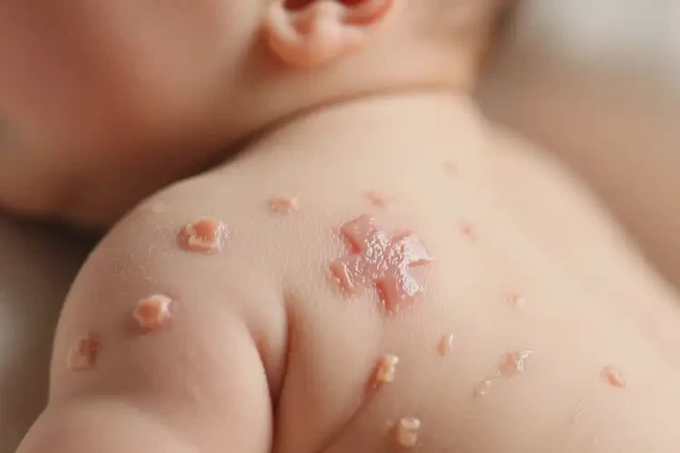 小兒全身容易起濕疹可不可以徹底自愈(圖1)