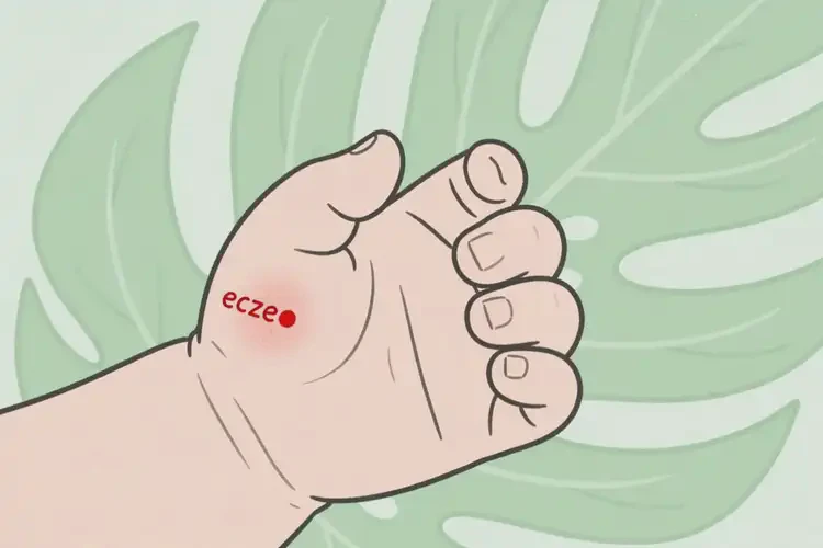 新生兒身上起濕疹不管它會(huì)自己自愈嗎(圖2)