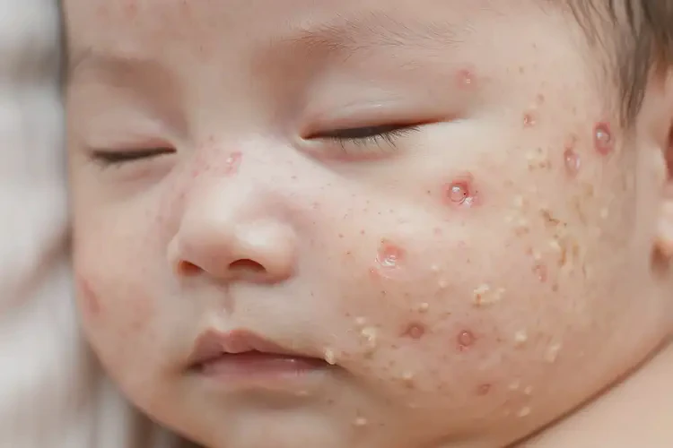 寶寶肚子偶爾長濕疹不管它會自己痊愈嗎(圖3)