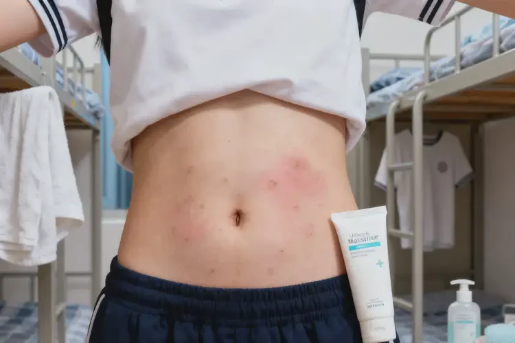 大學生肚子出濕疹能不能徹底自愈(圖1)