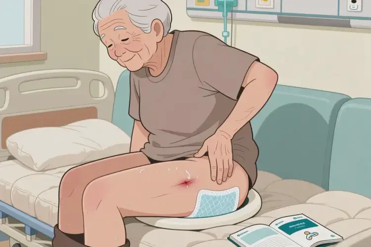 高齡老人屁股上起濕疹能徹底自愈嗎(圖1)