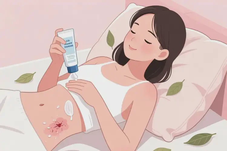 女生肚子偶爾起濕疹能靠自己自愈嗎(圖2)