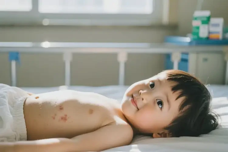 小孩肚子經(jīng)常起濕疹能徹底自愈嗎(圖2)