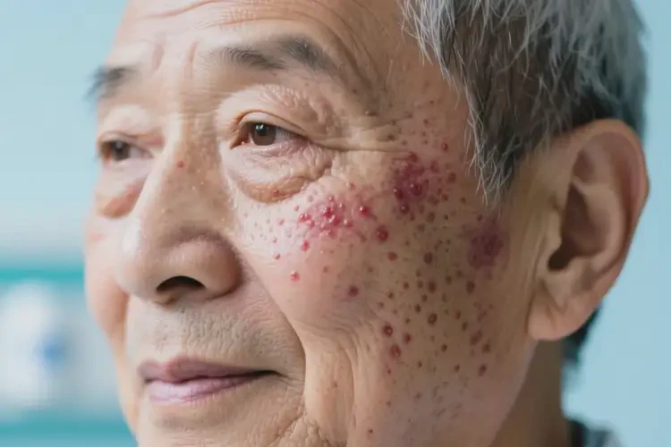 老年人臉上長(zhǎng)濕疹可不可以徹底自愈(圖3)