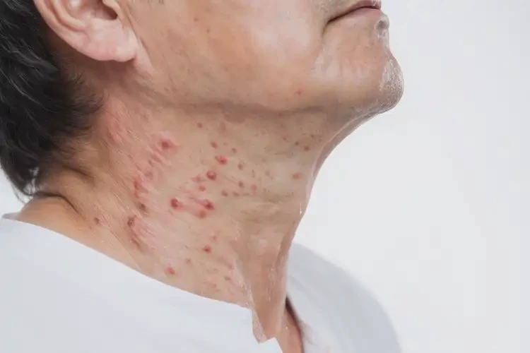 男性脖子偶爾起濕疹不管它會自己自愈嗎(圖4)