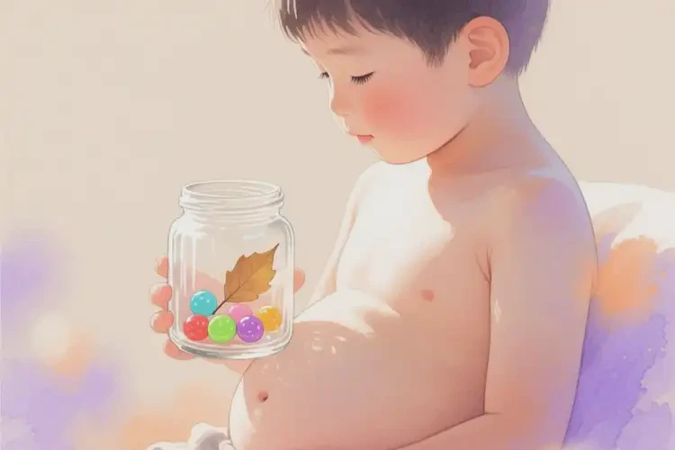 孩子肚子經(jīng)常長濕疹不管它會自己自愈嗎(圖1)