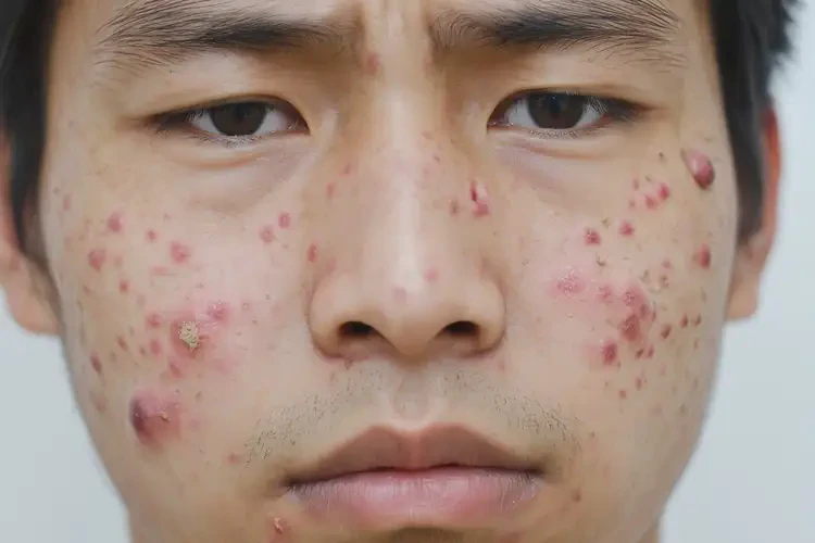 青年人臉上容易長濕疹不管它會自己好嗎(圖4)