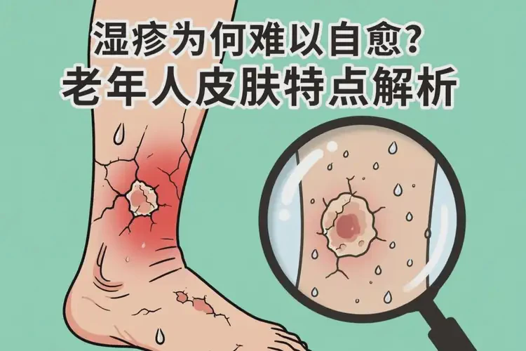 老年人小腿上出現(xiàn)濕疹不管它會(huì)自己好嗎(圖2)