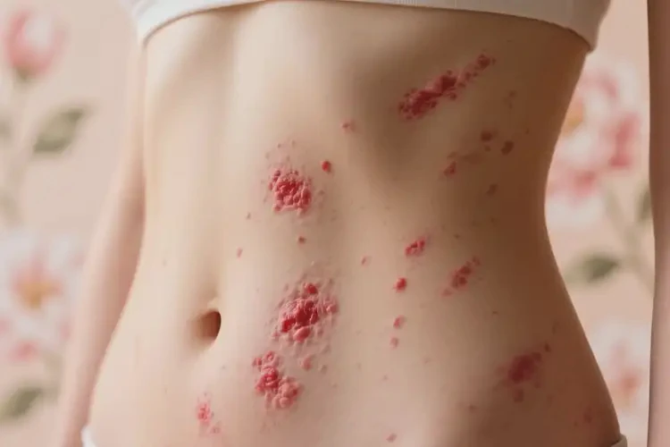 女人肚子出濕疹能徹底自愈嗎(圖4)