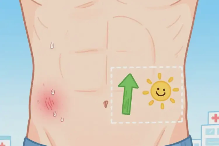 男生肚子容易長濕疹不管它會自己自愈嗎(圖3)