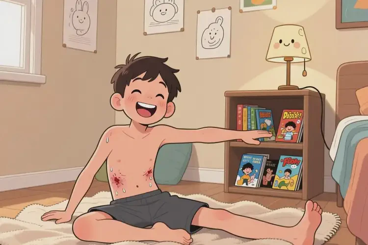 青少年肚子經(jīng)常長濕疹能靠自己自愈嗎(圖2)